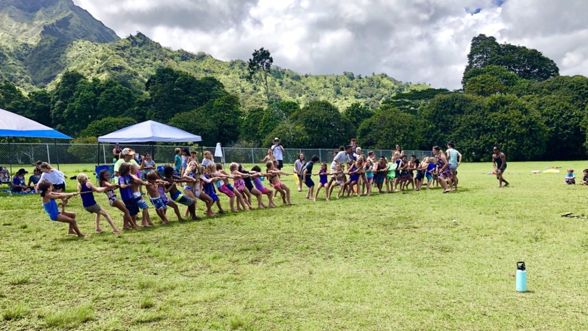 Alakai O Kauai Field Day Tug of War