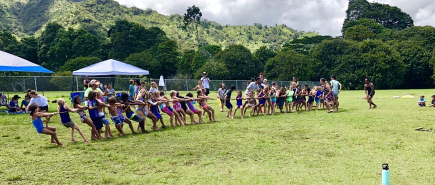 Alakai O Kauai Field Day Tug of War
