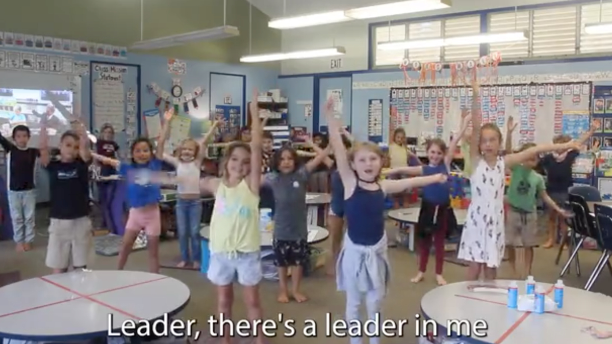 Alaka'i O Kaua'i 2nd graders Leader in Me video