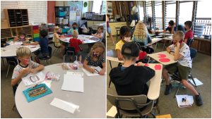 Alaka'i O Kaua'i learners at desks in classroom