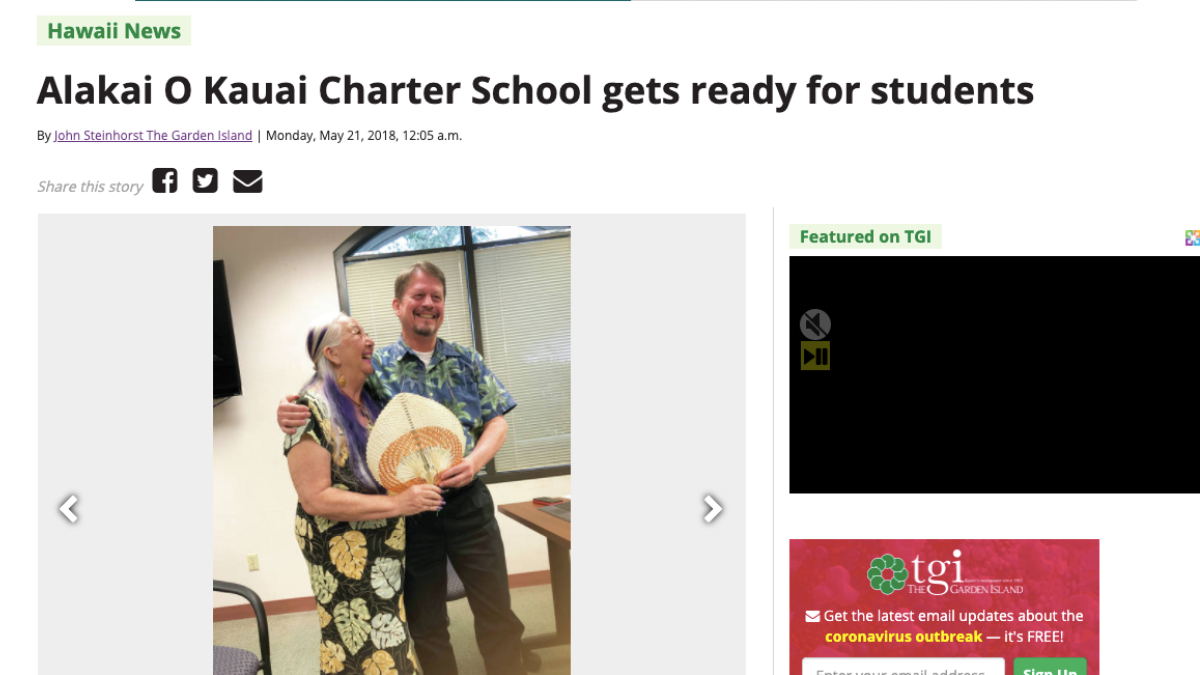 Alakai O Kauai Ready for Students